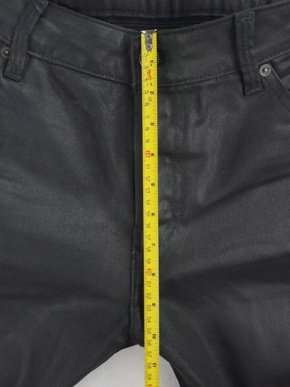 G-Star Raw Motac 3D Slim Coated Denim Pants Moto Style Men 